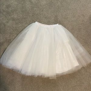 White tutu